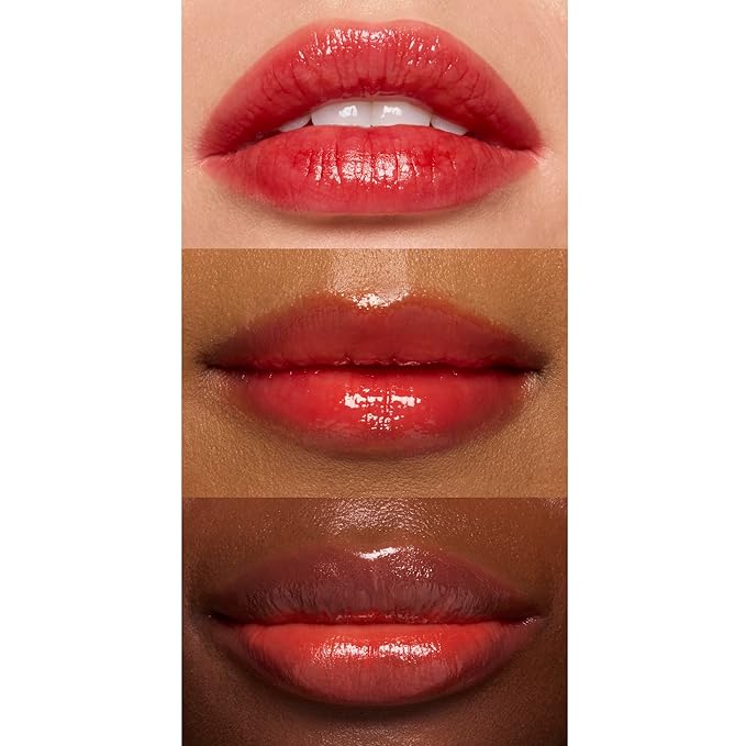 e.l.f. Glossy Lip Stain, Long-Lasting, Lightweight Lip Stain For A Sheer Pop Of Color & Subtle Gloss Finish, Vegan & Cruelty-Free, Polished Peach-Velvo Beauty