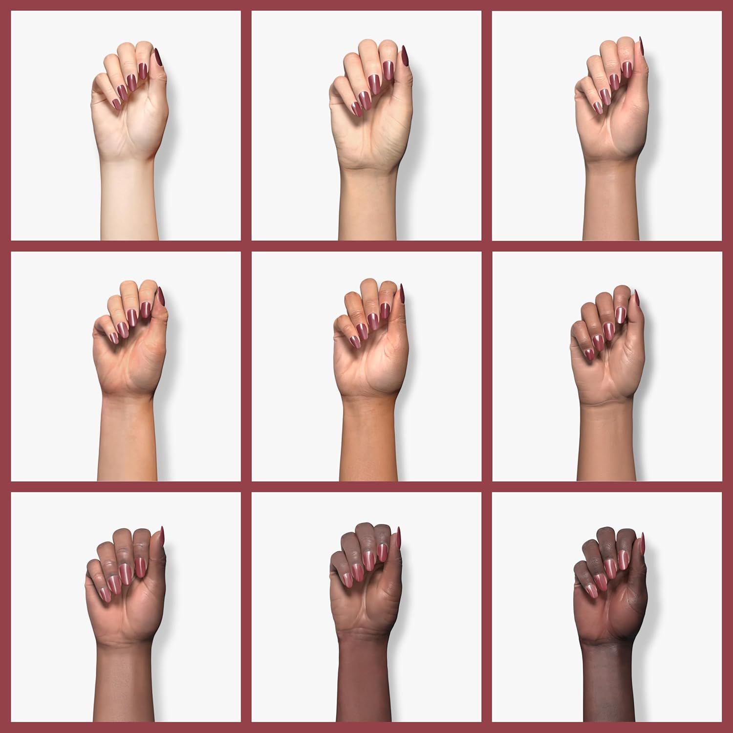 Beetles Red Gel Polish, Burgundy Red Fall Color Gel Nail Polish Soak Off UV Lamp Wine Red Nail Polish, Home Salon DIY Design Art Manicure Gift for Women, 1Pcs 15ml-Velvo Beauty