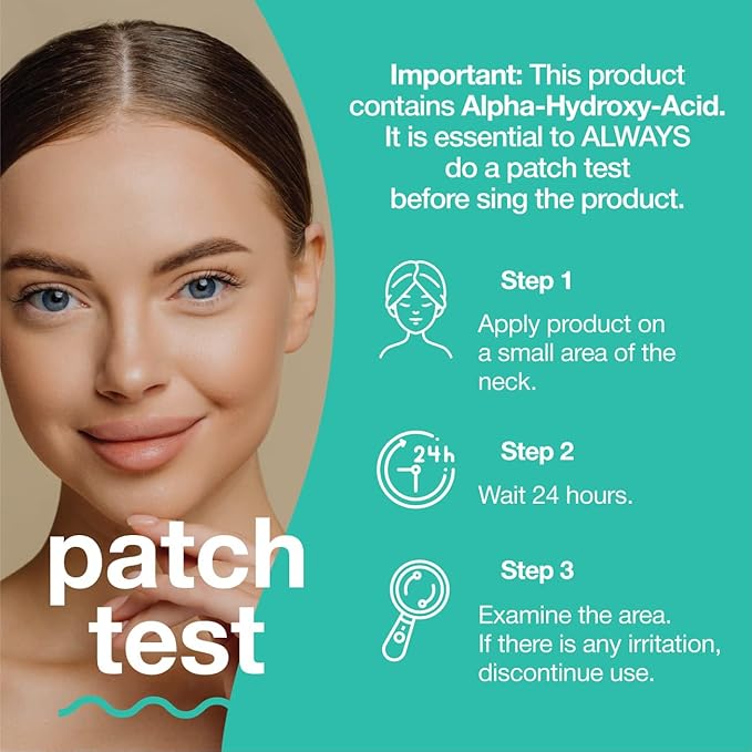 TOUCH Glycolic Acid Lotion for Keratosis Pilaris - KP Exfoliating Body Lotion Moisturizer - for AHA BHA Rough & Bumpy Skin- Gets Rid of Redness - 8 Fl Oz-Velvo Beauty