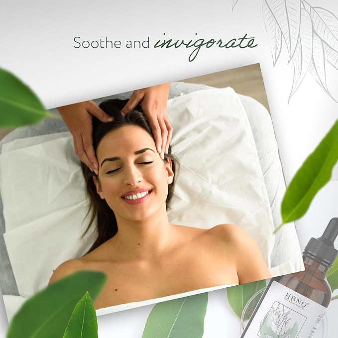 HBNO California Bottled Organic Eucalyptus Essential Oil (Globulus) - 4 fl oz (120ml) - USDA Certified Organic - Ideal for Diffuser, Hair, Face, Skin Care, Aromatherapy, Scalp & Body Massage-Velvo Beauty