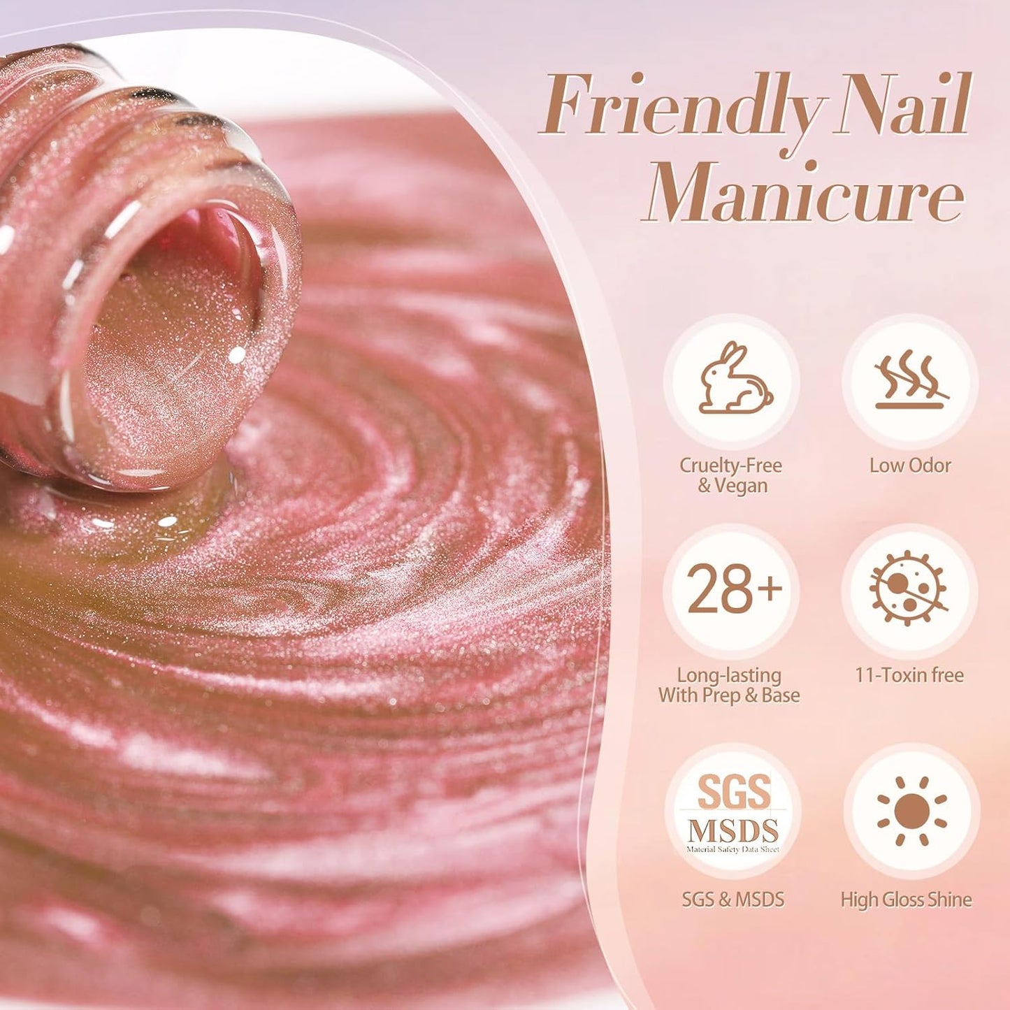 BORN PRETTY Cat Magnetic Eye Gel Nail Polish Crystal Light Vei Magnetic Gel Polish Nail Art Manicure DIY at Home 15ML-Velvo Beauty