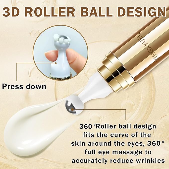 Eye Cream for Dark Circles Puffiness and Bags Eye Serum Eye Roller for Puffy Eyes Under Eye Cream for for Women Daily Skincare Crema Para Las Ojeras-Velvo Beauty