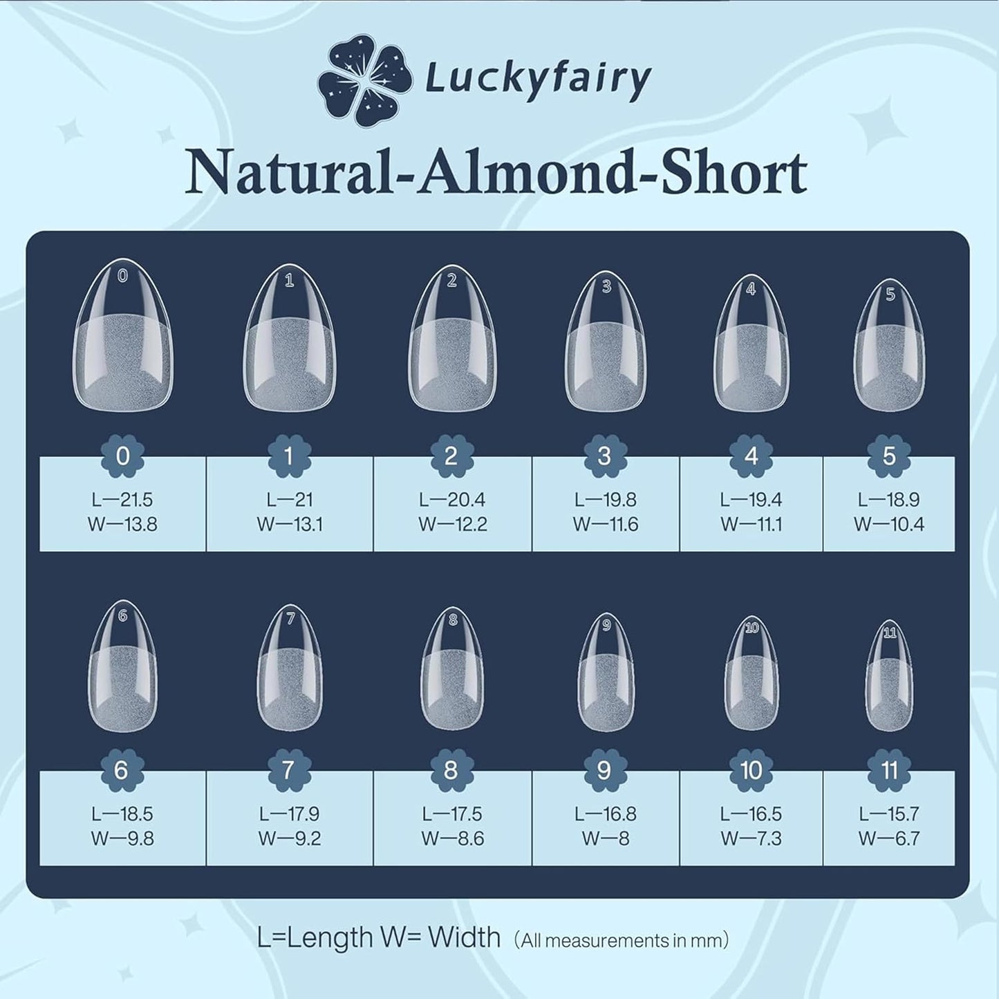 Short Almond Nail Tips: 504pcs Soft Gel Nail Tips Pre Etched Short Fake Nails, Half Matte Full Cover Clear Press on Nails for Nail Extension DIY Home, 12 Sizes Acrylic Gelly Tips-Velvo Beauty