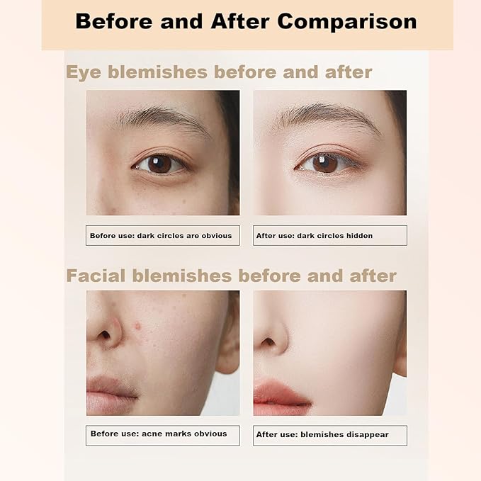 6 Colors Correcting Concealer Palette, 6 In 1 Contour Palette with 2 Packs Brush, Makeup Palette Contouring Foundation Color Corrector Palette, Color Corrector for Dark Circles, Blemish, Acne-Velvo Beauty