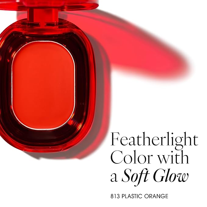 AIR LIPS 813 PLASTIC ORANGE, Lip & Cheek, Natural Soft Matte Finish & Buildable, Airy Formula (1.2g, 0.003 oz.)-Velvo Beauty