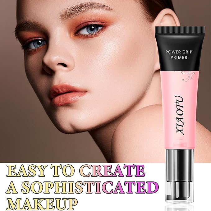 One Step Color Corrector,Color Correcting Facial Serum,Isolation Cream,Pore Primer,Invisible Pore,Skin Tone Correcting,Moisturizing Concealer Foundation Face Makeup Primer Base(Pink)-Velvo Beauty