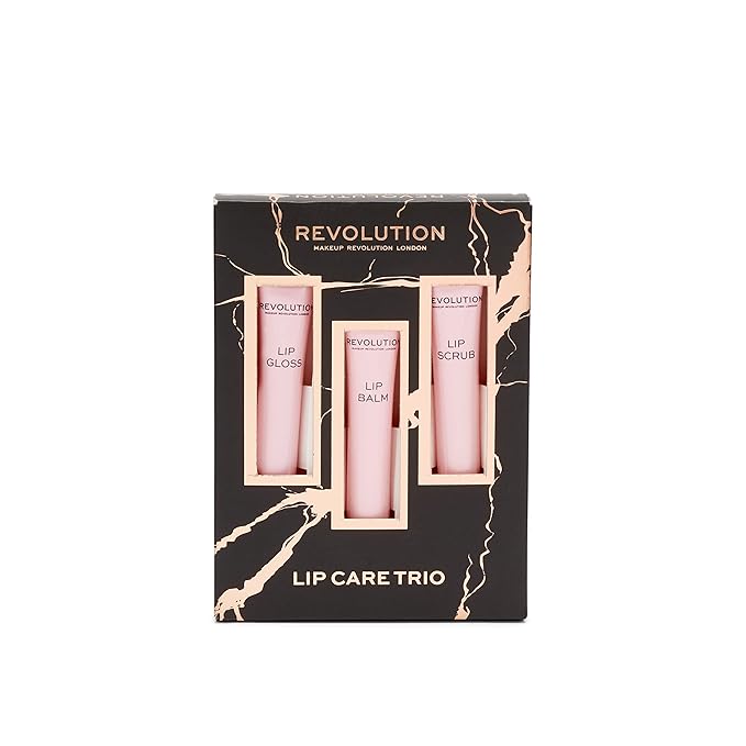 Makeup Revolution, Lip Care Trio, 3x8ml-Velvo Beauty