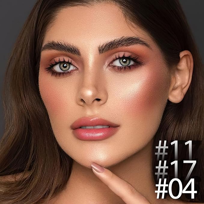 3 Pcs MEDIUM Contour Stick Set,Cream Blush & Highlighter Bronzer Pen,Long Lasting & Smooth Natural Face Contouring Illuminator,Professional Makeup Kit for All Skin-Velvo Beauty