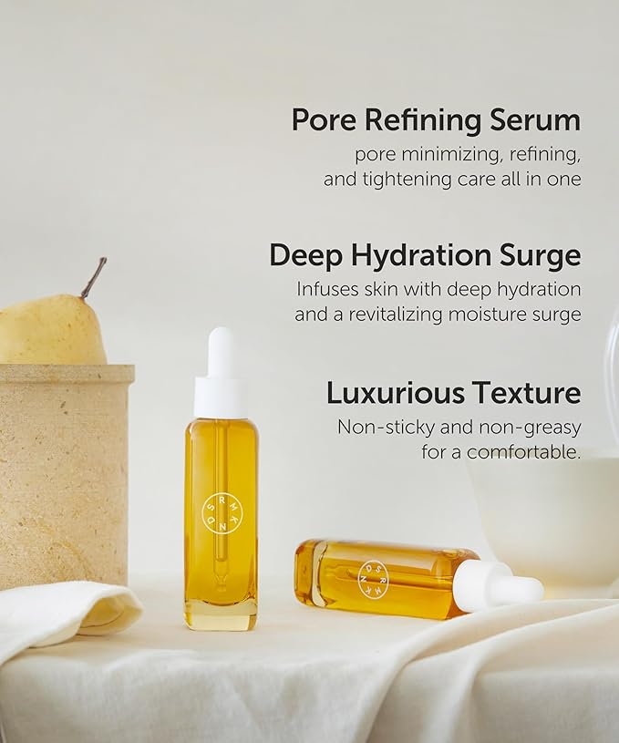 SERUMKIND Pore tightening and Refining Serum Korean Face Skincare - Natural Salicylic acid - Yellowmello Extract 92% -1 fl.oz.-Velvo Beauty