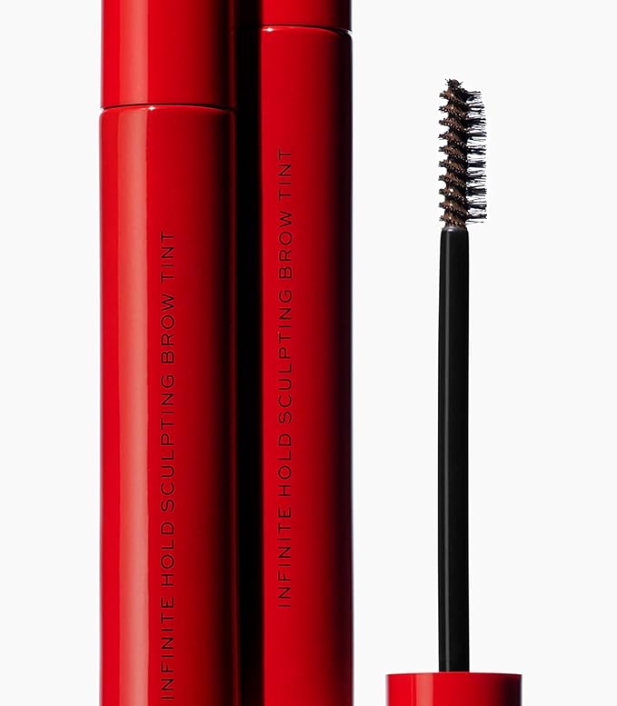 MAKE Beauty Infinite Hold Brow Tint. Brown Eyebrow Gel with Brush. Sculpt, Define, and Set Eyebrows - All-Day Wear-Velvo Beauty