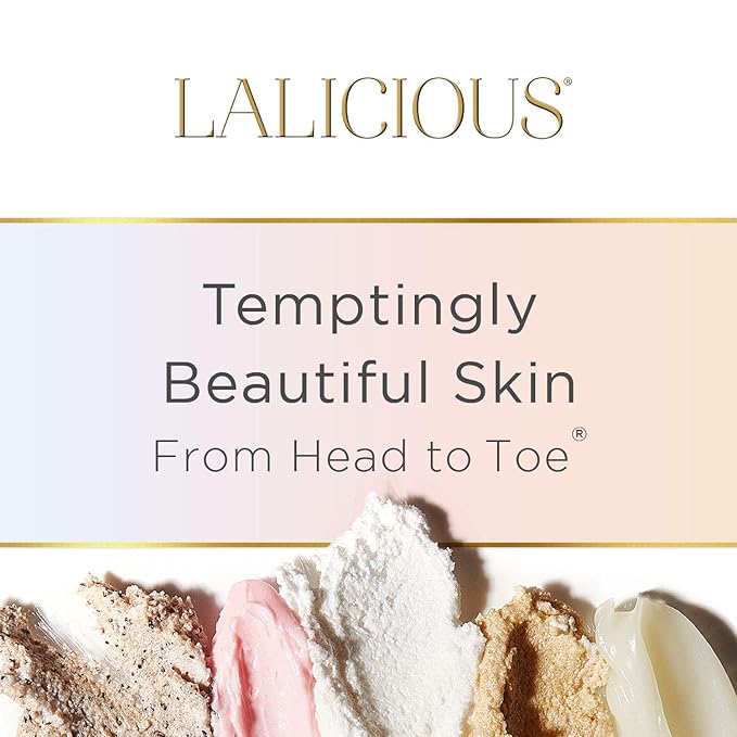 LALICIOUS Brown Sugar Vanilla Sugar Scrub, Exfoliating Body Scrub, Moisturizing Extraordinary Whipped Body Exfoliator, Gentle Exfoliating Body Scrubber Exfoliator for Radiant Skin, No Parabens - 16oz-Velvo Beauty