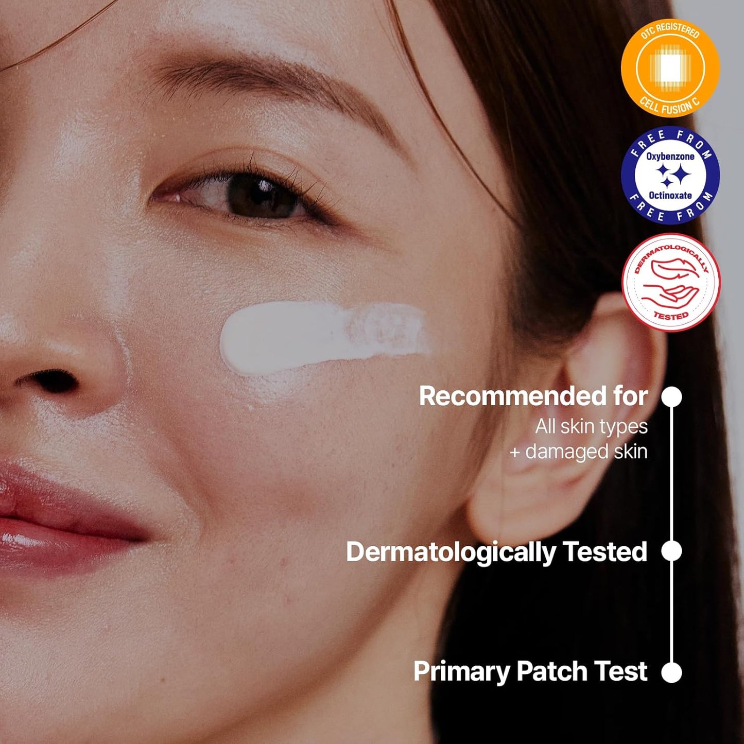 Cell Fusion C Aquatica UV Defense Face Sunscreen SPF 50, No White Cast, Hydrating SPF Moisturizer with PDRN, 50ml / 1.69 fl.oz-Velvo Beauty