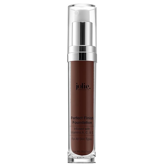 Jolie Perfect Finish Liquid Foundation Makeup SPF 15 Oil Free (DC3)-Velvo Beauty