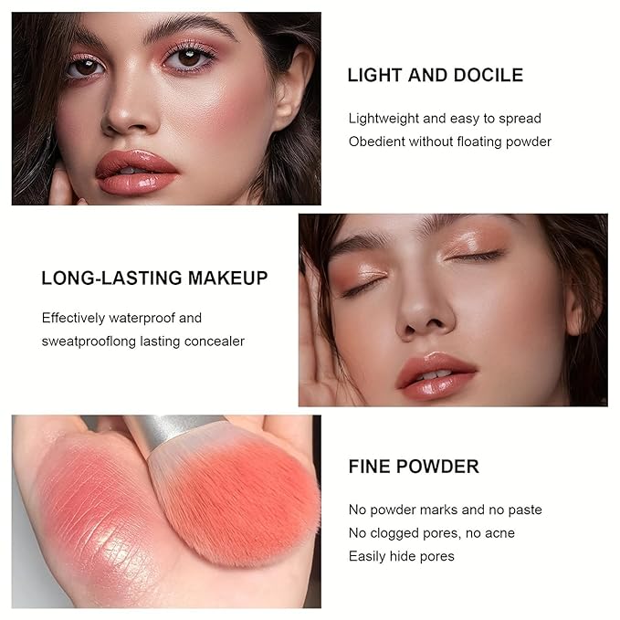 6 Colors Cream Blush Palette + 6 Colors Concealer Cream Contour Palette, Carla Secret Makeup Palette, Foundation Palette with 11 Pcs Makeup Brush Set, Long Wearing Blendable Full Coverage-Velvo Beauty