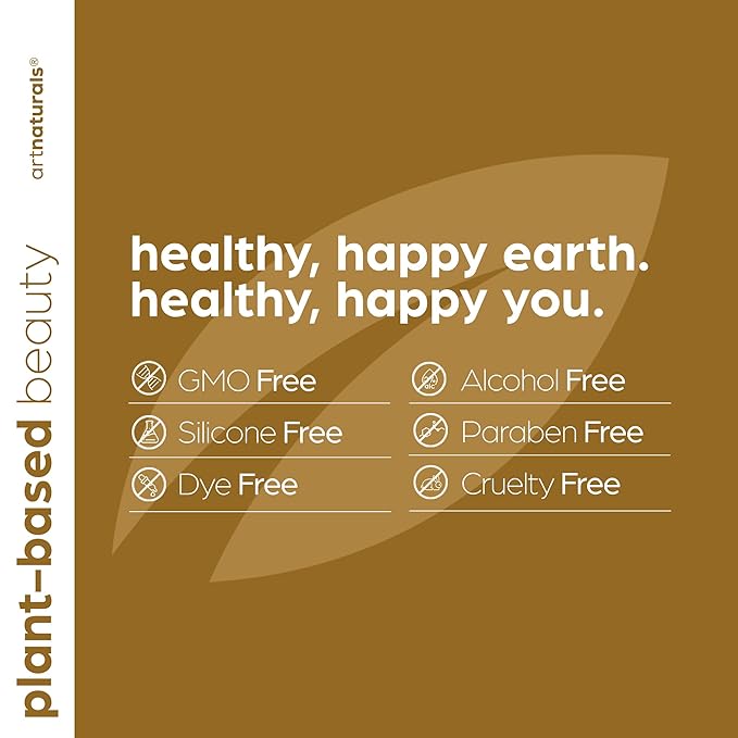 Artnaturals Argan Oil Leave-In Conditioner - (12 Fl Oz / 355ml) - Made with Organic and Natural Ingredients - for All Hair Types – Treatment for Damaged, Dry, Color Treated and Hair Loss (ANHA-0802)-Velvo Beauty