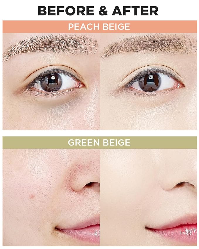 THESAEM Cover Perfection Pot Concealer #Green Beige - High Adherence & Coverage Balm, Conceals & Corrects Redness Spots, Matte Finish Sebum Control for Oily and Combination Skin-Velvo Beauty