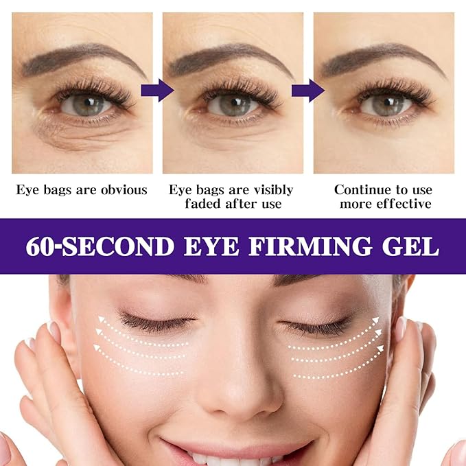 2PCS 60-Second Eye Effects Age-Defying Tinted Firming Gel, 60 Second Eye Firming Gel, Firming eye skin, Reduce Eye Skin Problems-Velvo Beauty