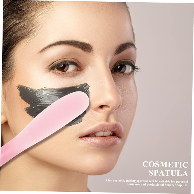 10pcs Tool Stick Makeup Spatula Cosmetic Plate Mixer Cosmetic Mixer Silicone Stirring Tools Beauty Spatula Makeup Plate Spatula Makeup Mixing Tool Makeup Mixer Tool-Velvo Beauty