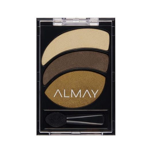 Almay Shadow Trio Palette, Longlasting Smoky Eyeshadow Makeup, Three Shades, Hypoallergenic, 030 Coppery Blaze, 0.087 oz-Velvo Beauty