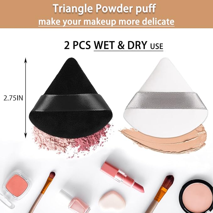 Picasso Makeup Spatula,Foundation Spatula,Foundation Palette,Make Up Spatula Tool,Mixing Nail Art Palette Beauty Skincare Cosmetic Spatula Makeup Tools,(Spatula+Palette+2 Pcs Powder Puff)-Velvo Beauty