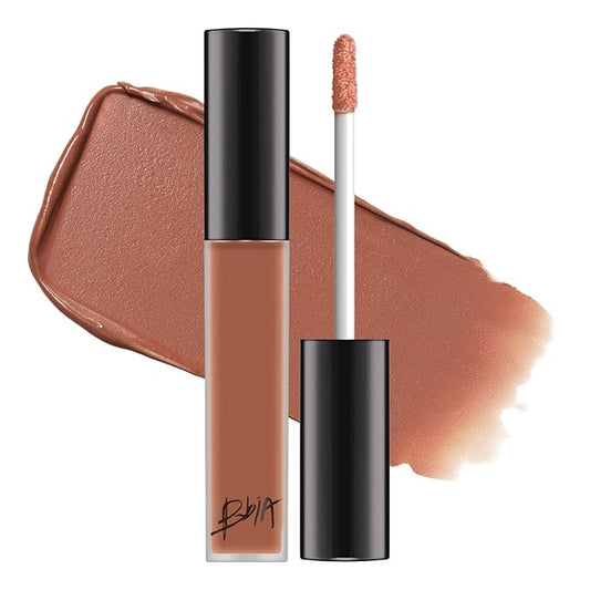 BBIA Last Velvet Lip Tint - Soft & Creamy Matte Finish Lip Stain, Blur Effect with Velvety Texture, Long-Lasting, High Pigment, Lightweight, Non-Drying, Korean Lip Makeup (34 FEIGN CALM)-Velvo Beauty