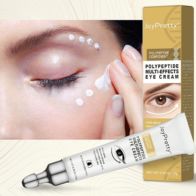 Polypeptide Eye Cream for Dark Circles,Bags Under and Puffiness,Polypeptide Eye Cream Anti Aging Firming Eye Cream,Wrinkie Removal Dark Circles Remove Eye Bags Nourishing Eye Serum Skin Care-Velvo Beauty