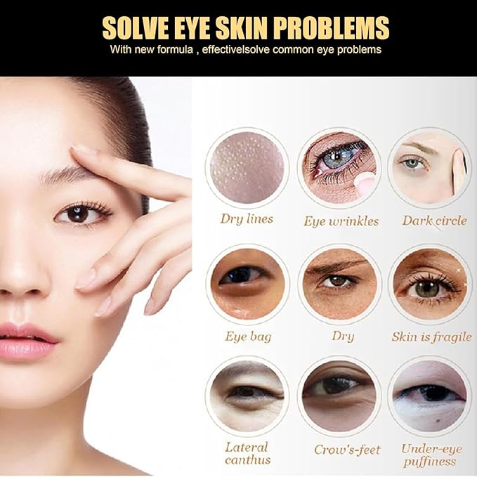 Eye Treatment Creams,Instants Firm Eye Cream, 2PCS Temporary Eye Tightener Eye Cream Anti Aging Fine Lines, Firm That Delicate Skin Under Your Eyes-Velvo Beauty