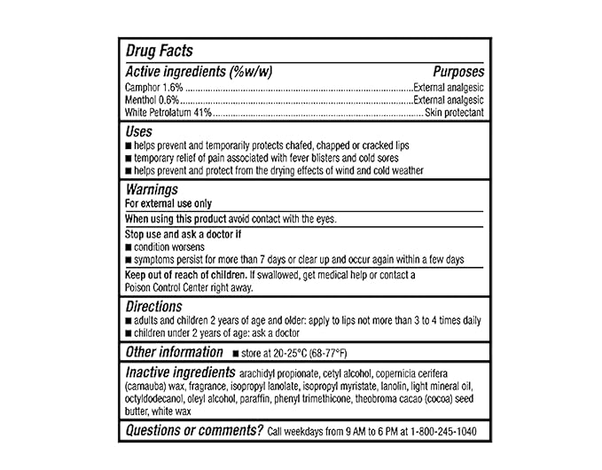 CHAPSTICK MEDICATED 12CT REFILL .15OZ-Velvo Beauty