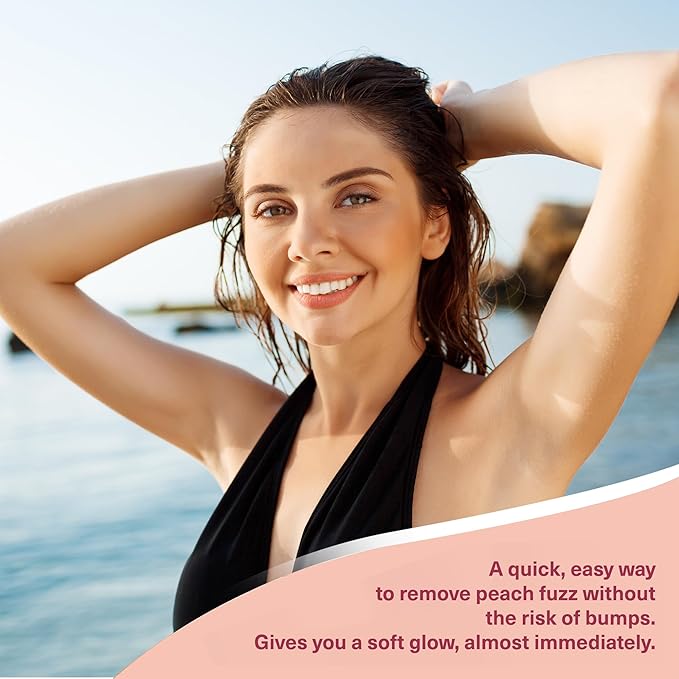 Facial Hair Removal for Women | Electric Razor Device Small Mustache Dermaplaning Remover Tools Tweezers Epilator Trimmer Face Dermaplane Shavers Beauty Gadgets Set Accessories by VISOFO (Amethyst)-Velvo Beauty