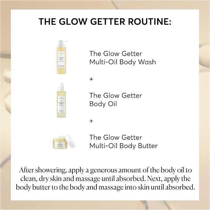 Naturium The Glow Getter Body Oil, Multi-Oil for Intense Nourishment, Hydrating & Moisturizing Formula, Vegan & Cruelty-Free, 3.4 oz-Velvo Beauty