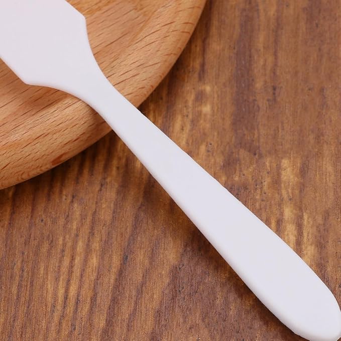 100pcs Face Cream Scoop Makeup Scoop Makeup Spoon Cosmetic Scoop Cosmetic Spatula Face Mask Scoop Face Cream Spatula-Velvo Beauty