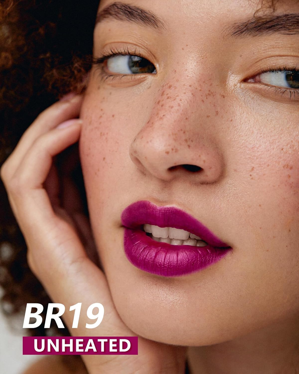 MAKI YIKA Hot Pink Lipstick for Women Metallic Lipsticks Glitter Long Lasting Lipstick No Smudge No Transfer Liquid Lip Gloss (BR19 Unheated)-Velvo Beauty