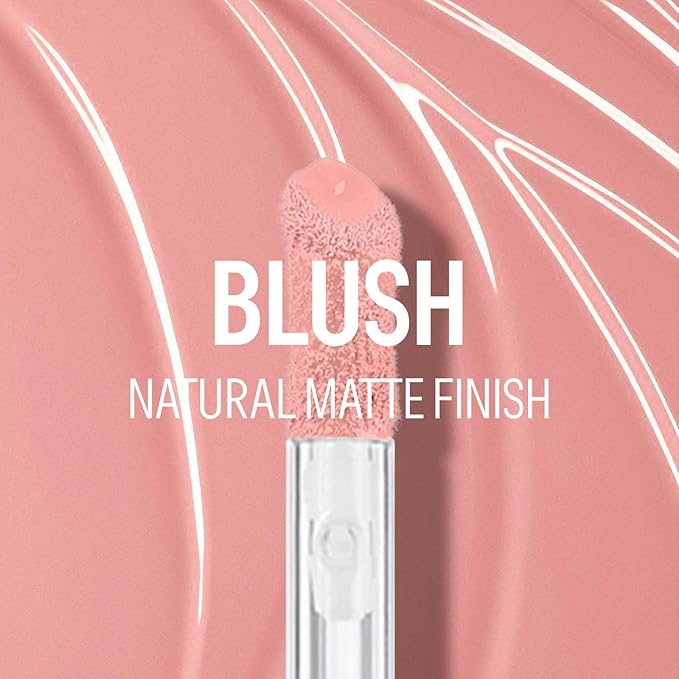 KYDA 2 Colors Liquid Blush Highlighter, Silky Matte Blush, High Glossy Face Illuminator, Natural Glow Finish, Blendable Formula, Set B-Velvo Beauty