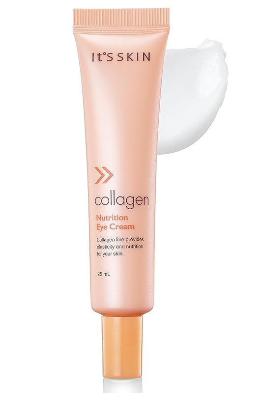 It'S SKIN Collagen Nutrition Eye Cream - Eye Bag Cream Eye Care w/Collagen | Korean Eye Cream for Dark Circles and Puffiness | Beauty & Personal Care Under Eye Cream for Puffiness and Bags 0.88 oz-Velvo Beauty