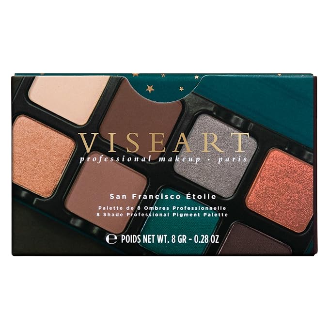 Viseart Paris Petit Pro Luxe Eyeshadow Makeup (San Francisco Étoile)-Velvo Beauty