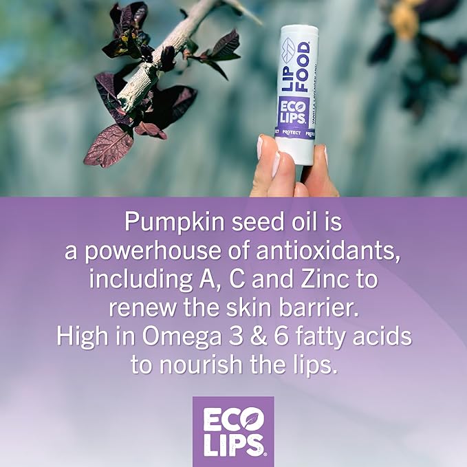 Eco Lips Lip Food - Nutrient Dense & Organic Lip Balm (Protect)-Velvo Beauty