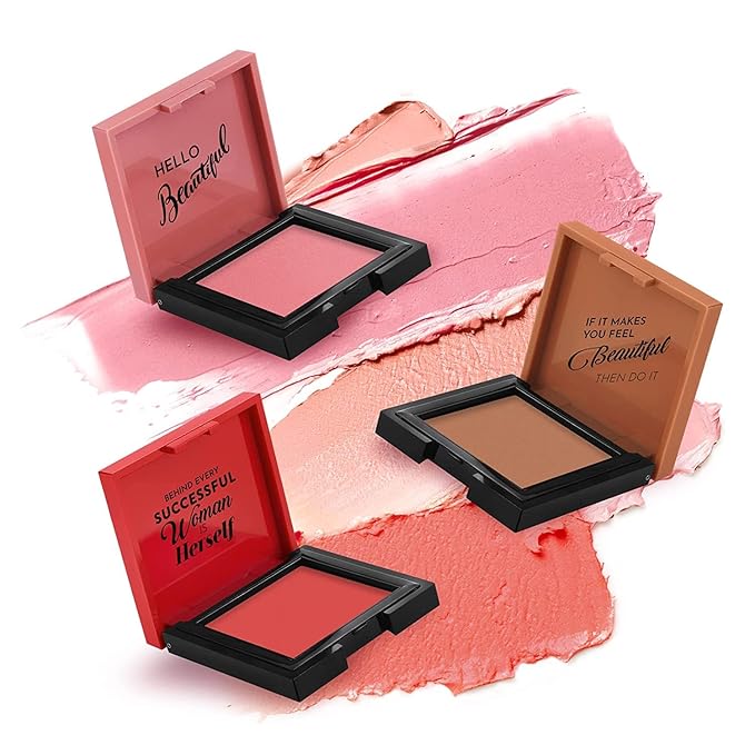 Pastel Cream Blush 45 | Red | Fresh | Healthy & Natural Look | Ligh Weighted Formula | Sebum Control Richly Pigmented | Easily Blendable | Long Lasting | Semi Matte | 0.18 oz.-Velvo Beauty
