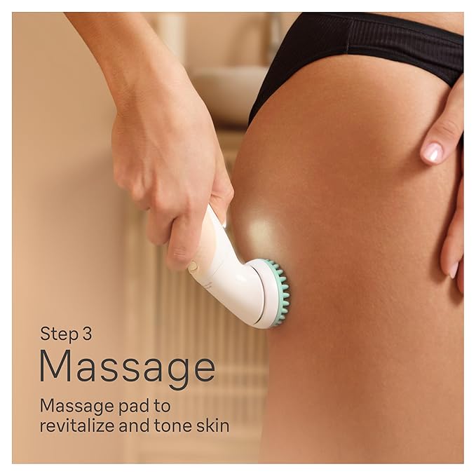 Braun Epilator Silk-épil 9 Flex SkinSpa, Hair Removal Device, 360 Flex and Pivoting Head, Wet and Dry, Includes Shaver Head, Trimmer Comb, Massage Pad, Exfoliation Brush and BodyTrimmer, SES9-481 3D-Velvo Beauty