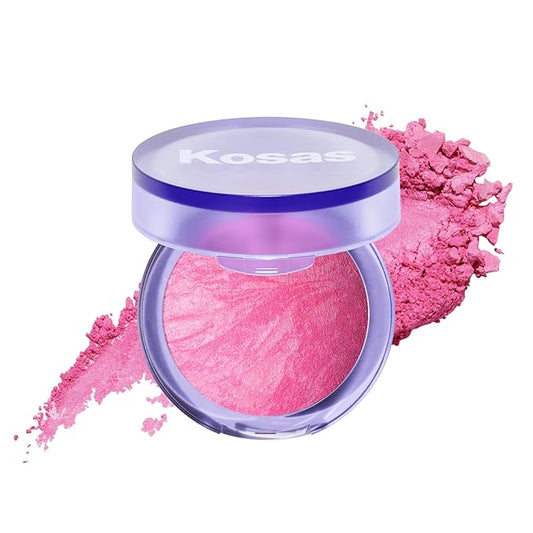 Kosas Blush is Life – Talc-Free Dimensional Blush Baked with Squalane & Hyaluronic Acid – Long Wear, Safe for Sensitive Skin - Butterflies-Velvo Beauty