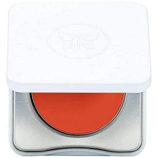 Honest Beauty 2-in-1 Creme Cheek Blush + Lip Color | EWG Verified, Vegan + Cruelty Free | Fire Coral, .1 oz-Velvo Beauty