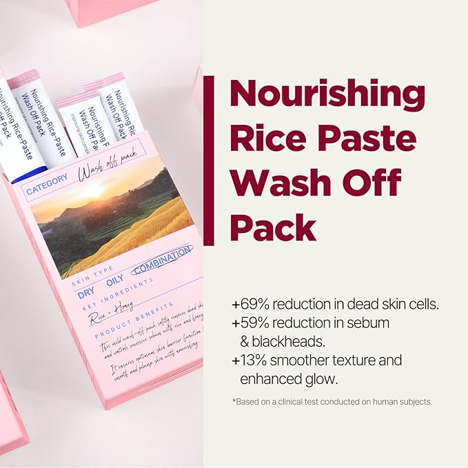 PONGDANG Nourishing Rice-Paste Wash-Off Mask | Gentle Exfoliation & Oil Control | Hydrating Care with Organic Rice Extract & Antioxidants | Helps Improve Skin Tone & Texture | Korean Skin Care-Velvo Beauty