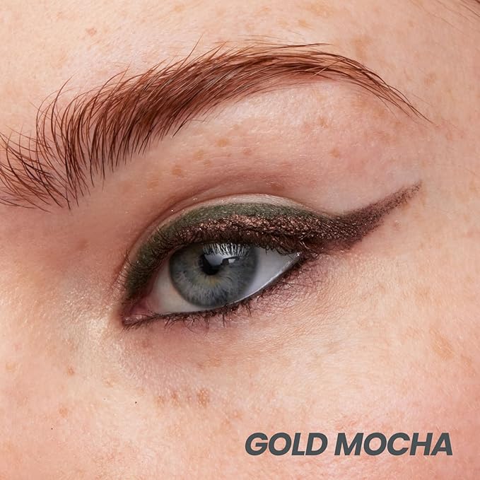 Wonderskin Eyeliner Pencil, 1440 Longwear Brown Glitter Eyeliner Pencil - Waterproof, Sharpenable & Smudge Proof-Velvo Beauty