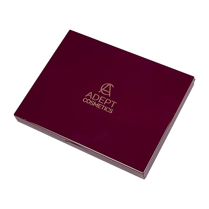 The Adept Palette in Praetorian Purple - Double Sided Magnetic Empty Palette with Divider, Holds Over 100 Standard Round Eyeshadow Pans, Hardshell Case-Velvo Beauty