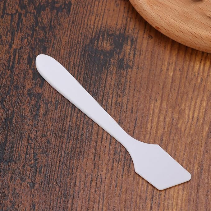 100pcs Face Cream Scoop Makeup Scoop Makeup Spoon Cosmetic Scoop Cosmetic Spatula Face Mask Scoop Face Cream Spatula-Velvo Beauty