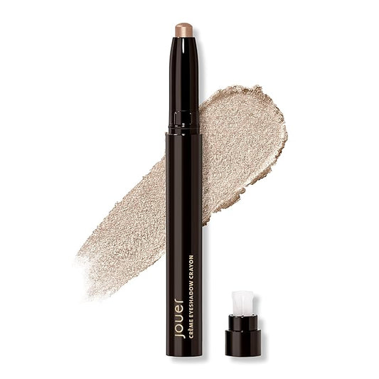 Jouer Crème Eyeshadow Crayon | Men & Women | Built-In Sharpener | Dermatologist Tested | Waterproof, Fast Drying & Crease Resistant Formula-Velvo Beauty