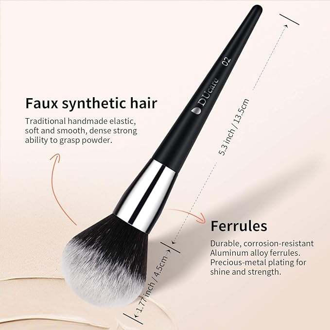 DUcare Makeup Brushes Set Professional 32Pcs Make up Brushes Premium Synthetic Kabuki Foundation Blending Face Powder Blush Concealers Eye Shadows-Velvo Beauty