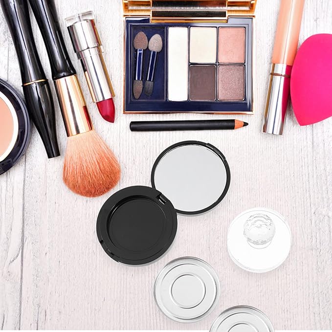 FOMIYES Eyeshadow Pallets Makeup Storage Organizer Box Empty Loose Powder Blush Container Empty Blush Case Loose Powder containers Compact Container: Reusable Eyeshadow Pallets Makeup Pallet-Velvo Beauty