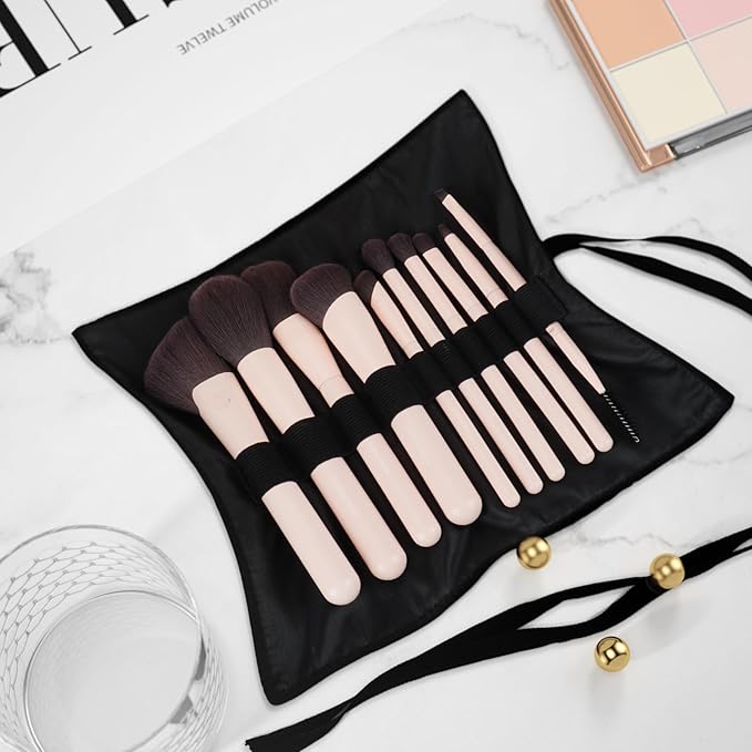 Makeup Brushes 10Pcs Professional Makeup Brush Set Foundation Contour Concealer Blush Highlight Powder Blending Eye Shadow Brush-Velvo Beauty