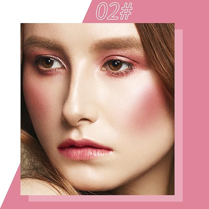 Erinde 2 Colors Liquid Highlighter and Blush Set, Natural Matte Face Blush, Natural Glossy Liquid Illuminator for Face and Body, Lightweight Blendable Silky Smooth Texture, Cruelty-free-Velvo Beauty