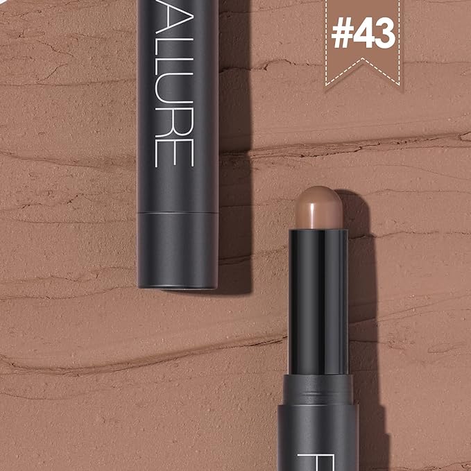 FOCALLURE Shimmer and Matte Cream Eyeshadow Stick,Smooth Brilliant Eye Brightener Pencil for Women,Long Lasting Waterproof Eye Shadow and Liners Makeup,SATURN-Velvo Beauty